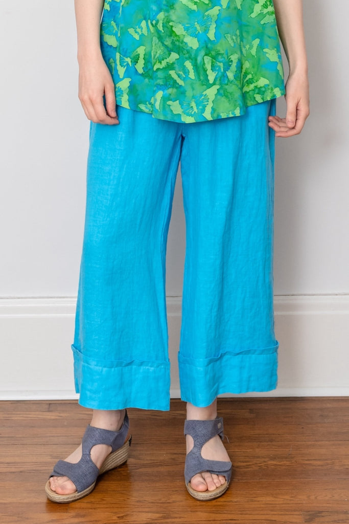 Figo Linen Pant - Linen O - The Wardrobe