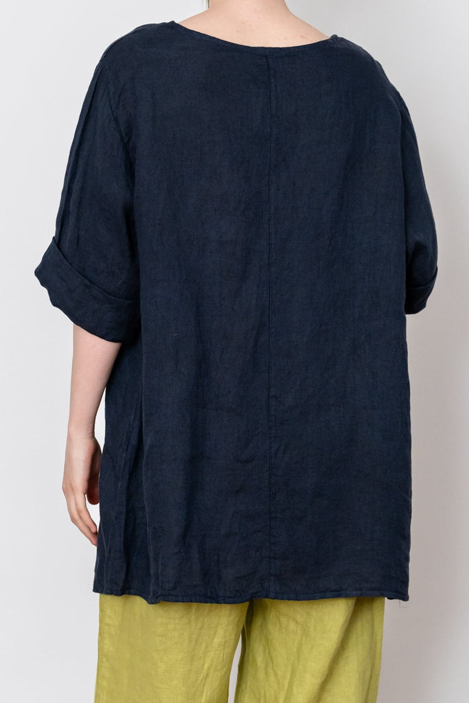 Friday Linen Tunic - Made in Italy - The Wardrobe