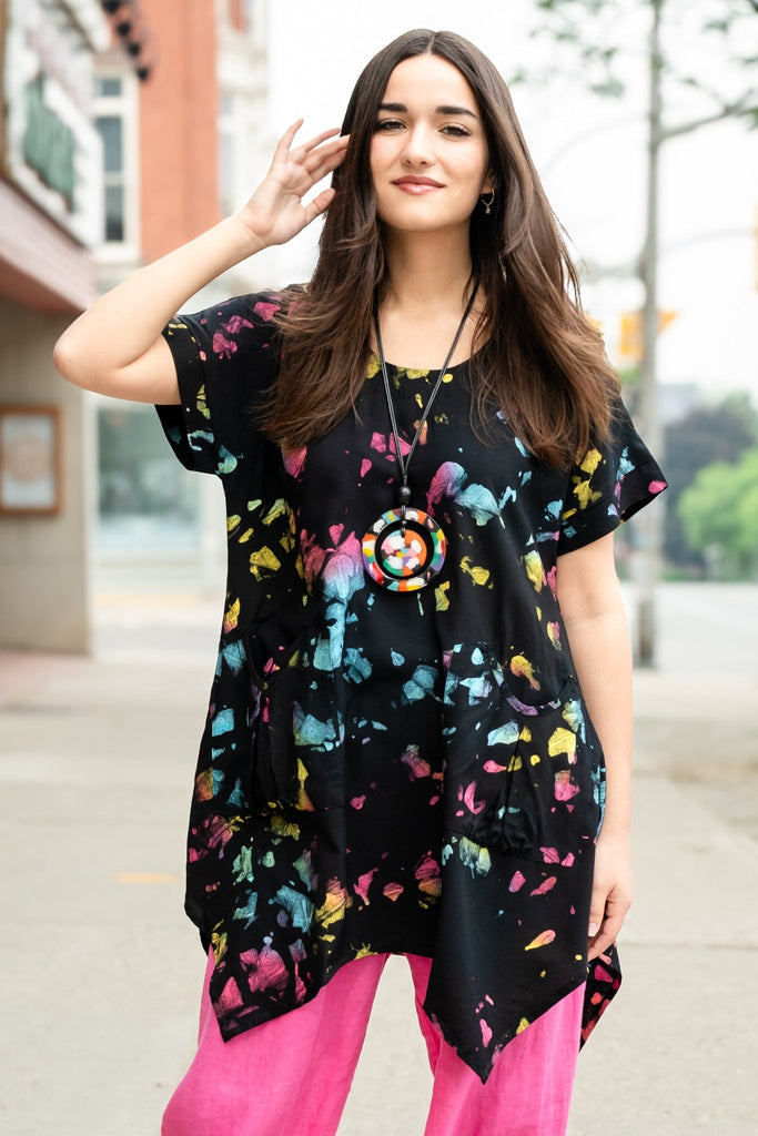 Gaby Batik Tunic - Wardrobe Style - The Wardrobe