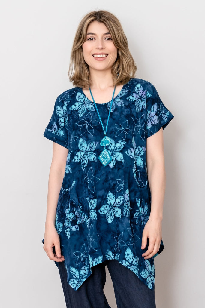 Gaby Batik Tunic - Wardrobe Style - The Wardrobe