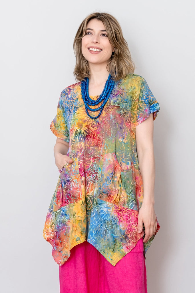 Gaby Batik Tunic - Wardrobe Style - The Wardrobe