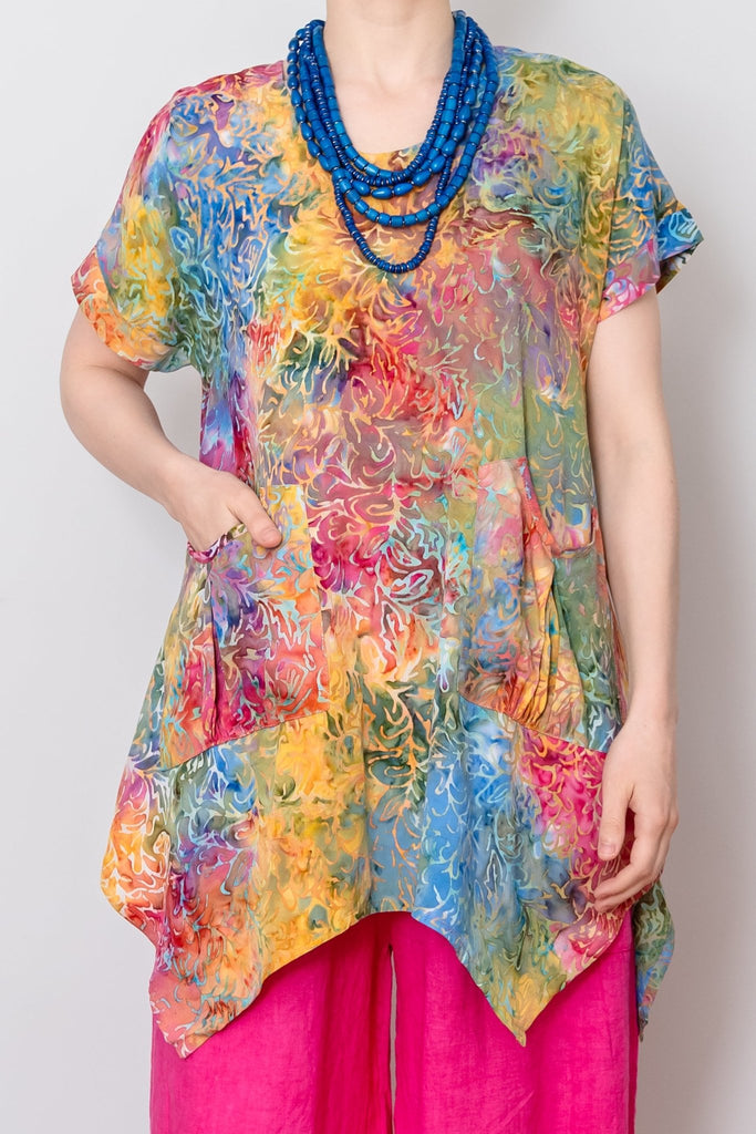 Gaby Batik Tunic - Wardrobe Style - The Wardrobe