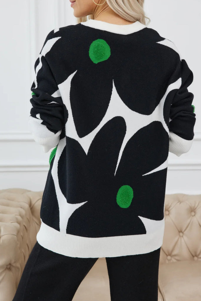 Garden Sweater - Orange Fashion - The Wardrobe