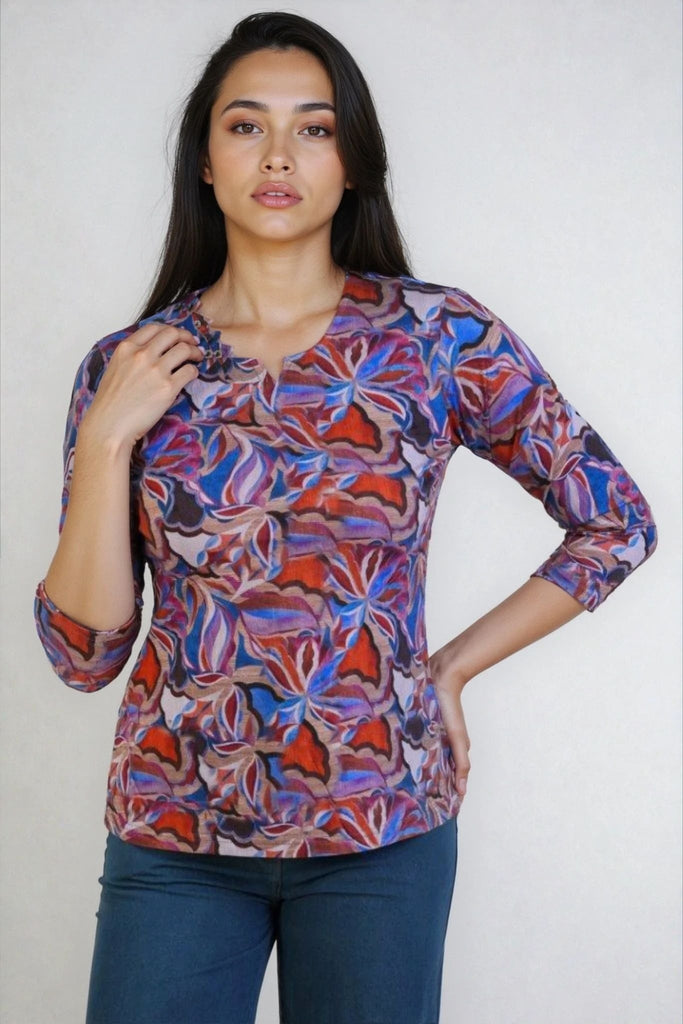 Genevive Tee - Parsley & Sage - The Wardrobe
