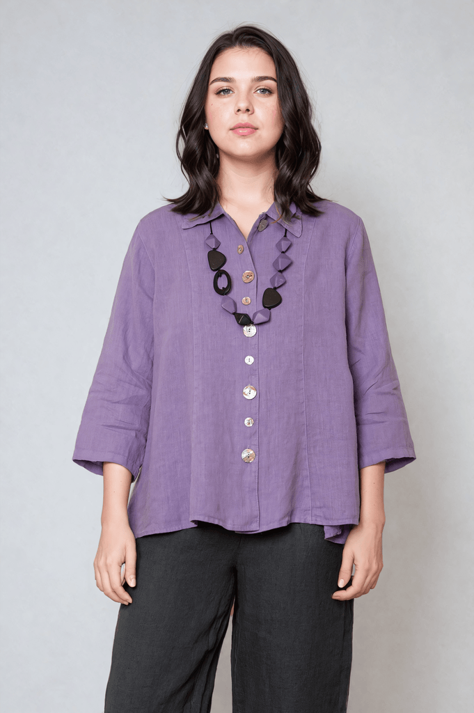 Georgia Linen Shirt - CMC - Color Me Cotton - The Wardrobe