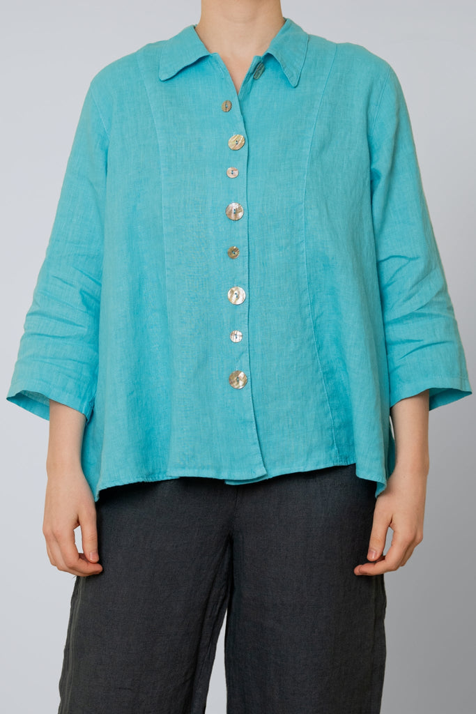 Georgia Linen Shirt - CMC - Color Me Cotton - The Wardrobe