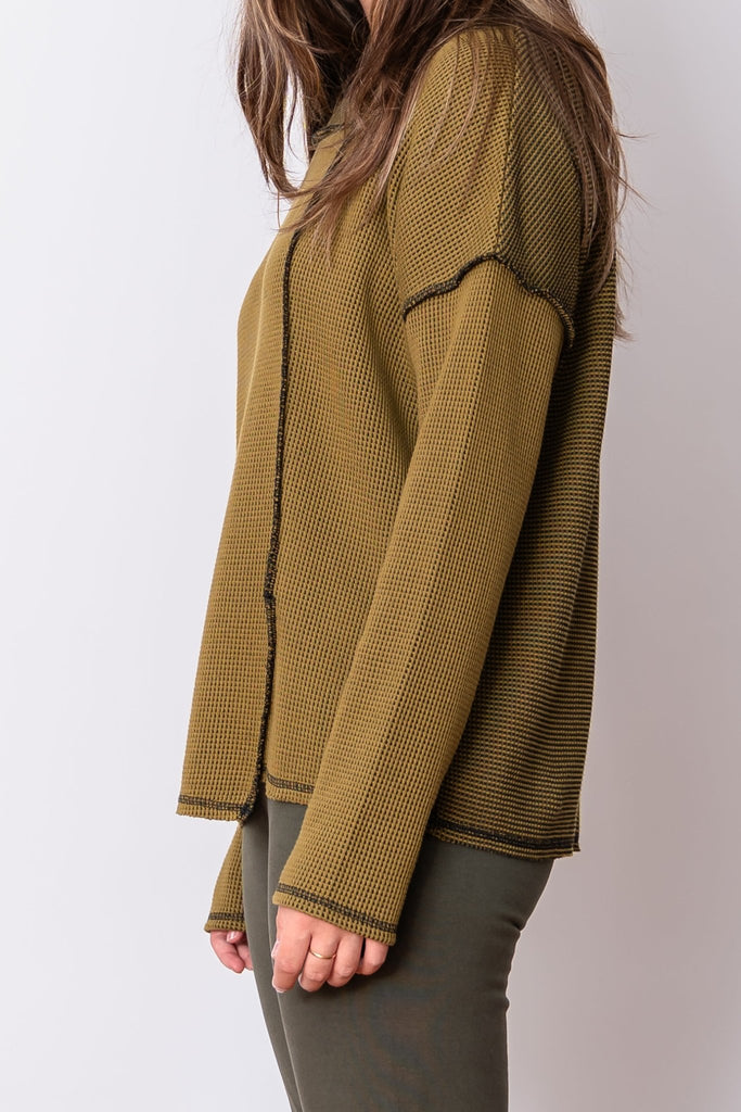 Inside Out Pullover - Avocado - Habitat - The Wardrobe
