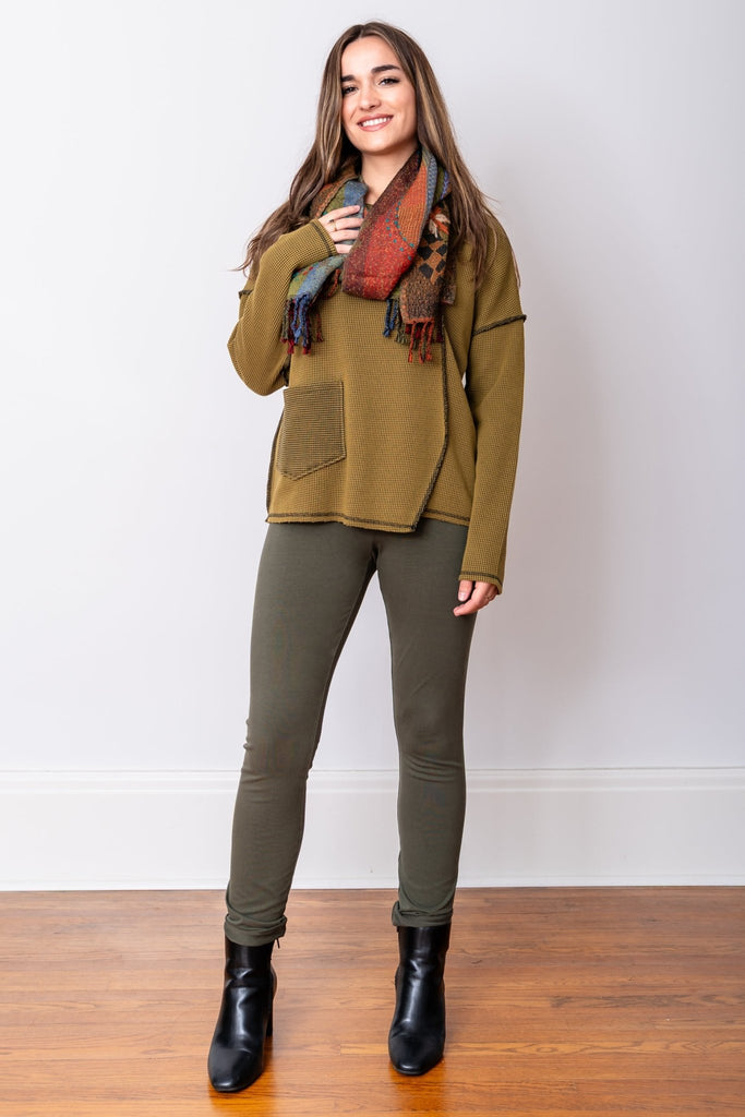 Inside Out Pullover - Avocado - Habitat - The Wardrobe