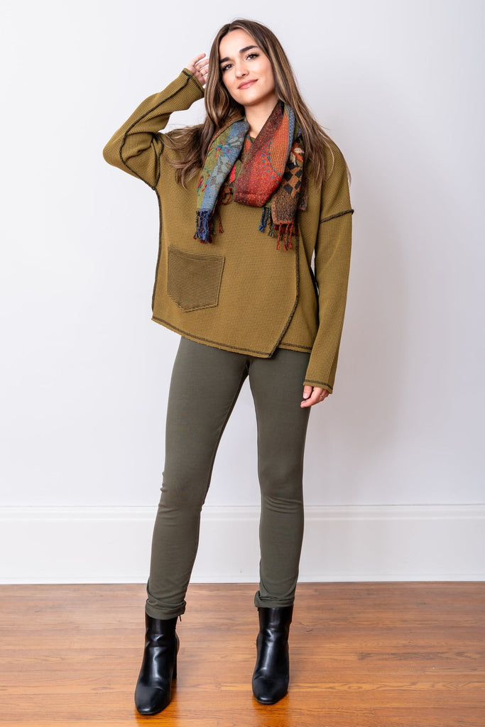 Inside Out Pullover - Avocado - Habitat - The Wardrobe