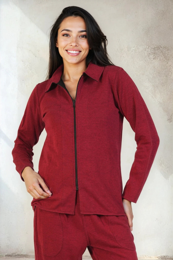 Iris Reversible Jacket - Parsley & Sage - The Wardrobe