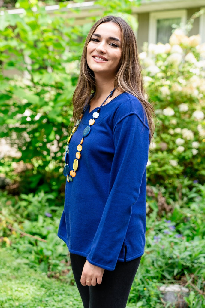 Iris Reversible Top - Parsley & Sage - The Wardrobe