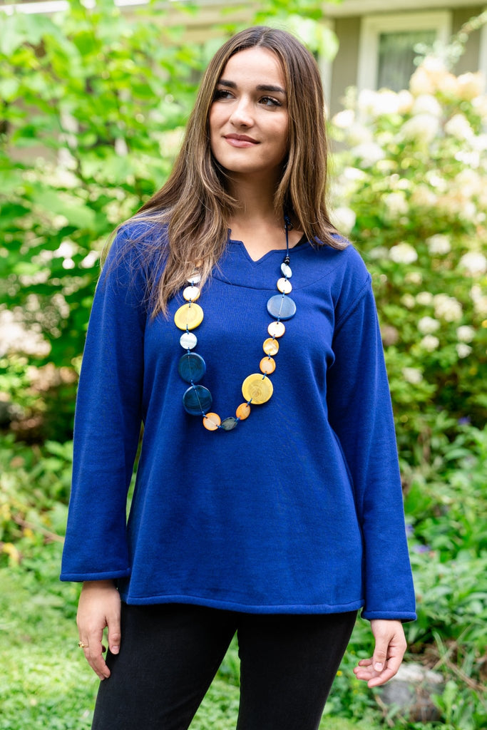 Iris Reversible Top - Parsley & Sage - The Wardrobe