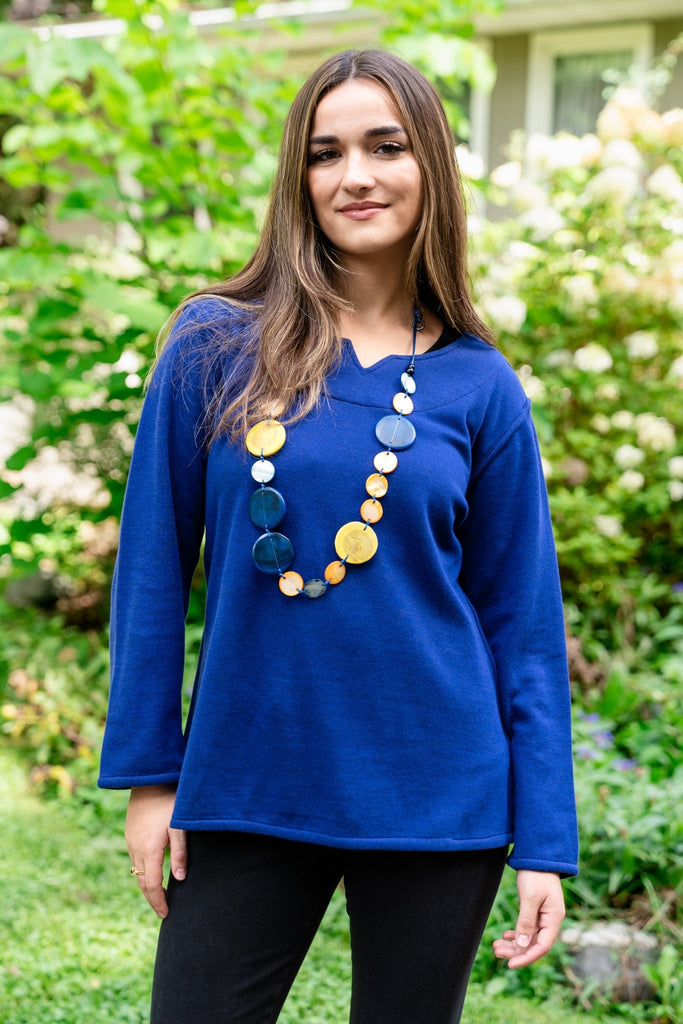Iris Reversible Top - Parsley & Sage - The Wardrobe