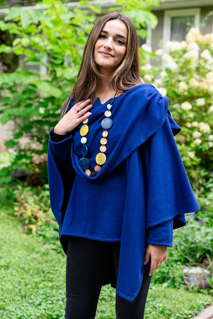 Iris Reversible Wrap - Parsley & Sage - The Wardrobe