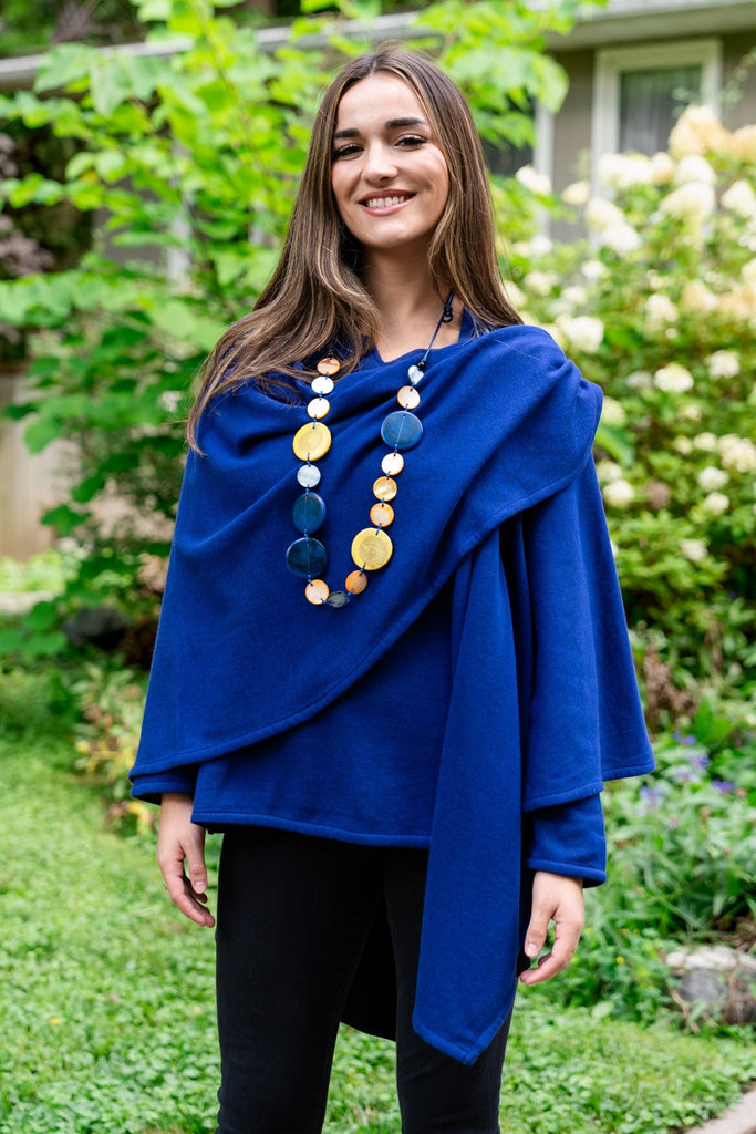 Iris Reversible Wrap - Parsley & Sage - The Wardrobe