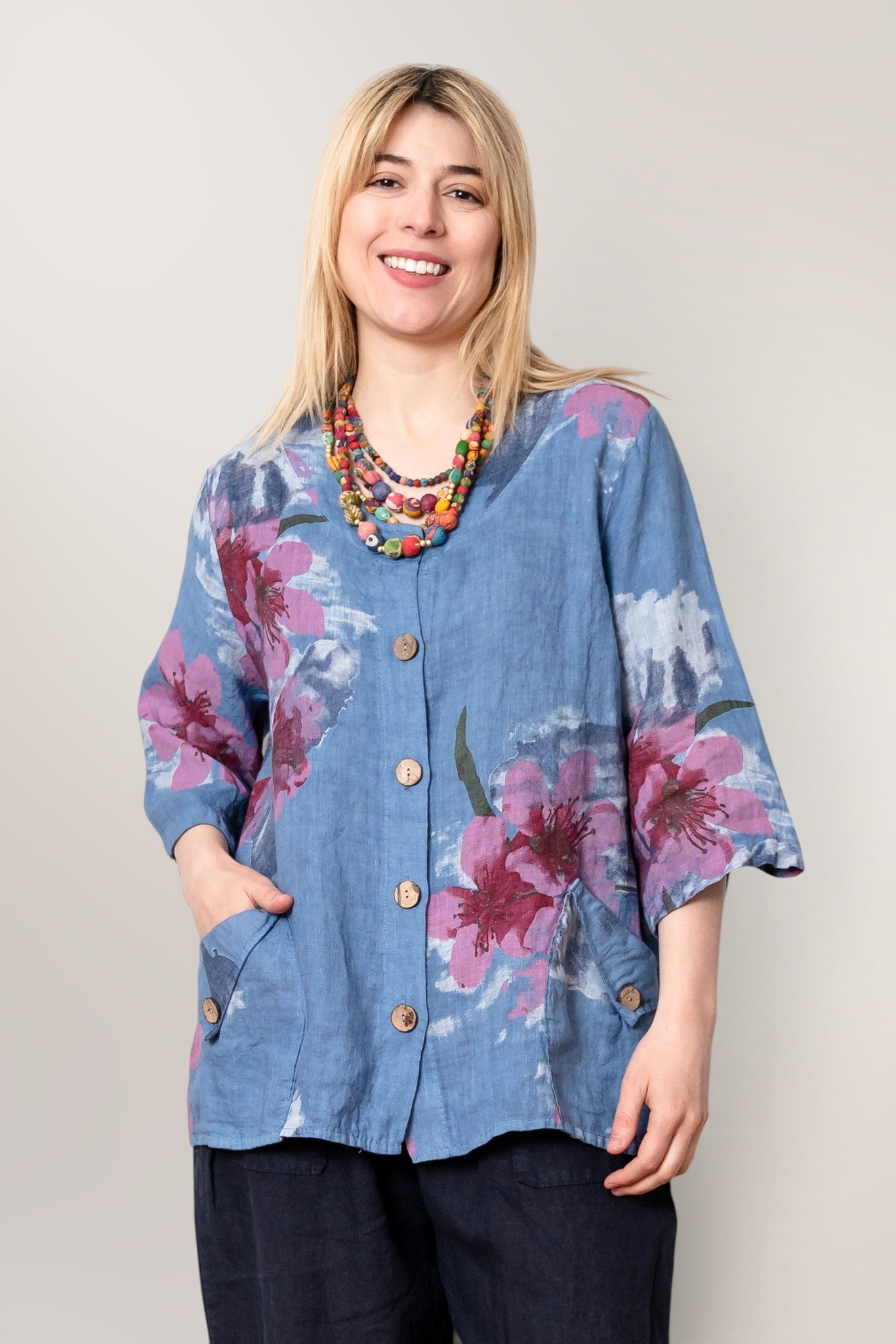 Jasmine Linen Jacket – The Wardrobe
