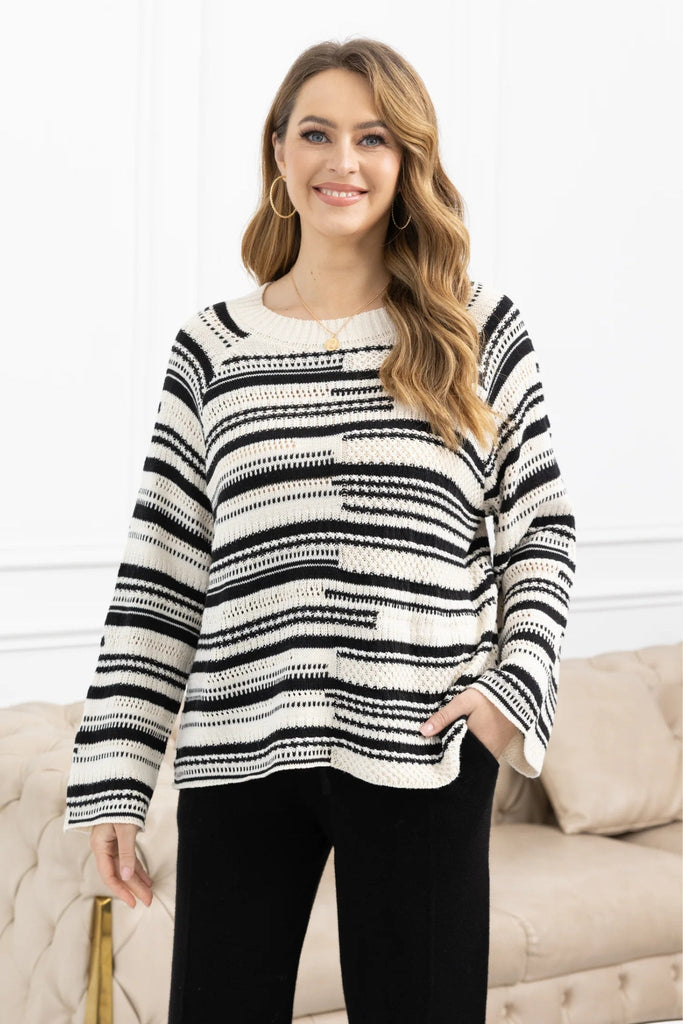 Jessica Knit Sweater - Orange Fashion - The Wardrobe