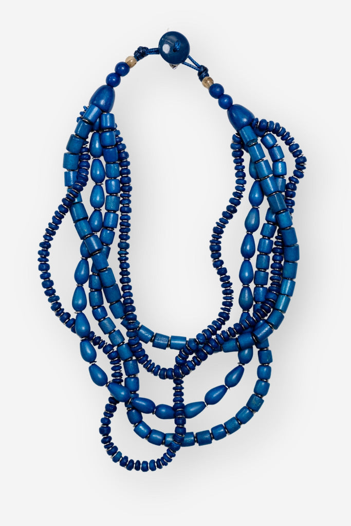Jordana Necklace - Blue - The Wardrobe - The Wardrobe