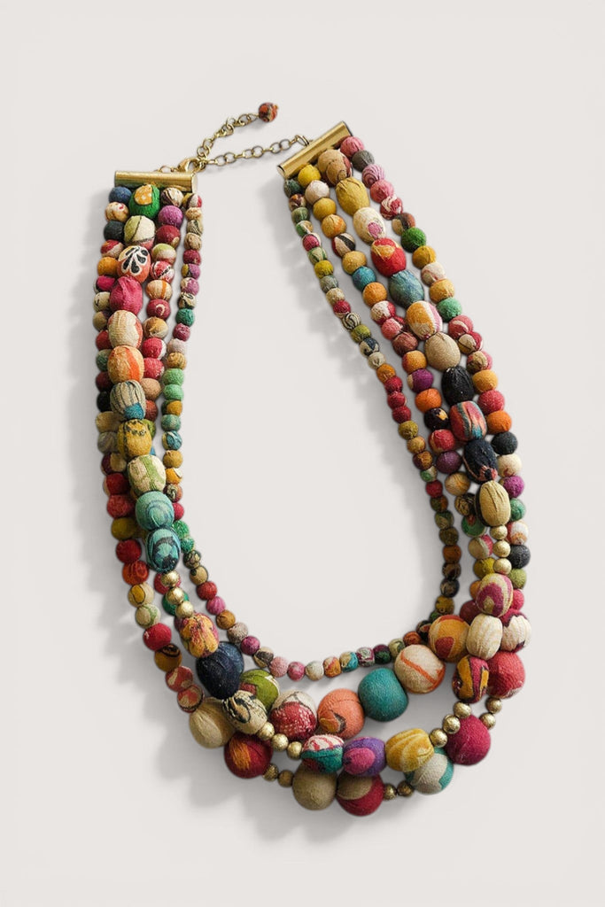 Kantha Aura Necklace — New Arrival