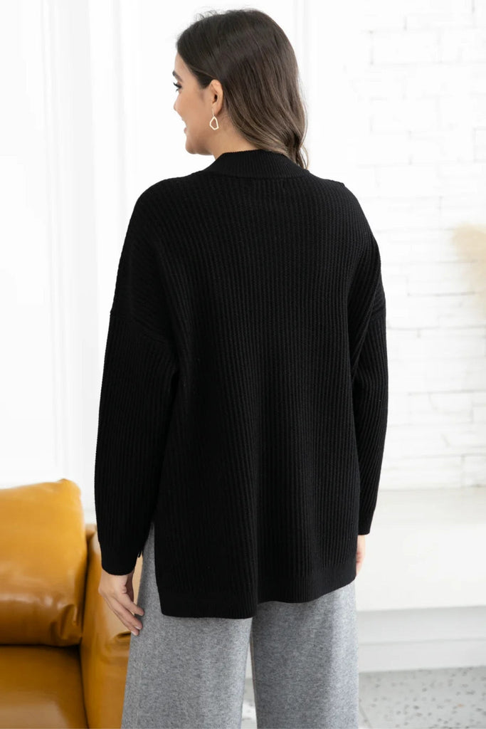 Kinsley Mock Neck - Orange Fashion - The Wardrobe