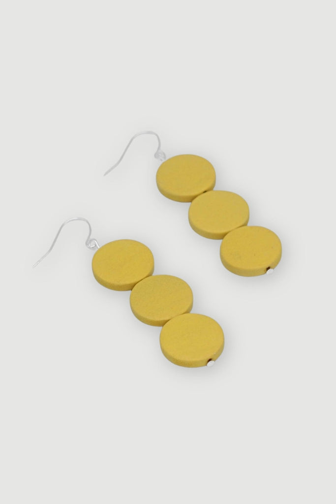 Kira Earring - Yellow - Sylca - The Wardrobe