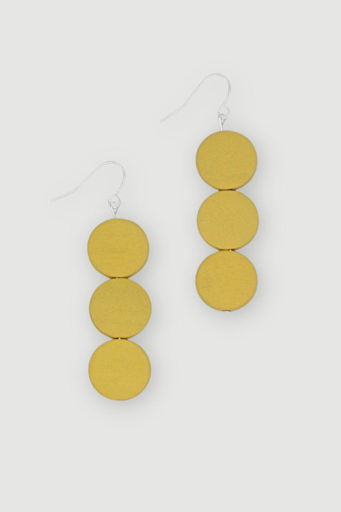 Kira Earring - Yellow - Sylca - The Wardrobe