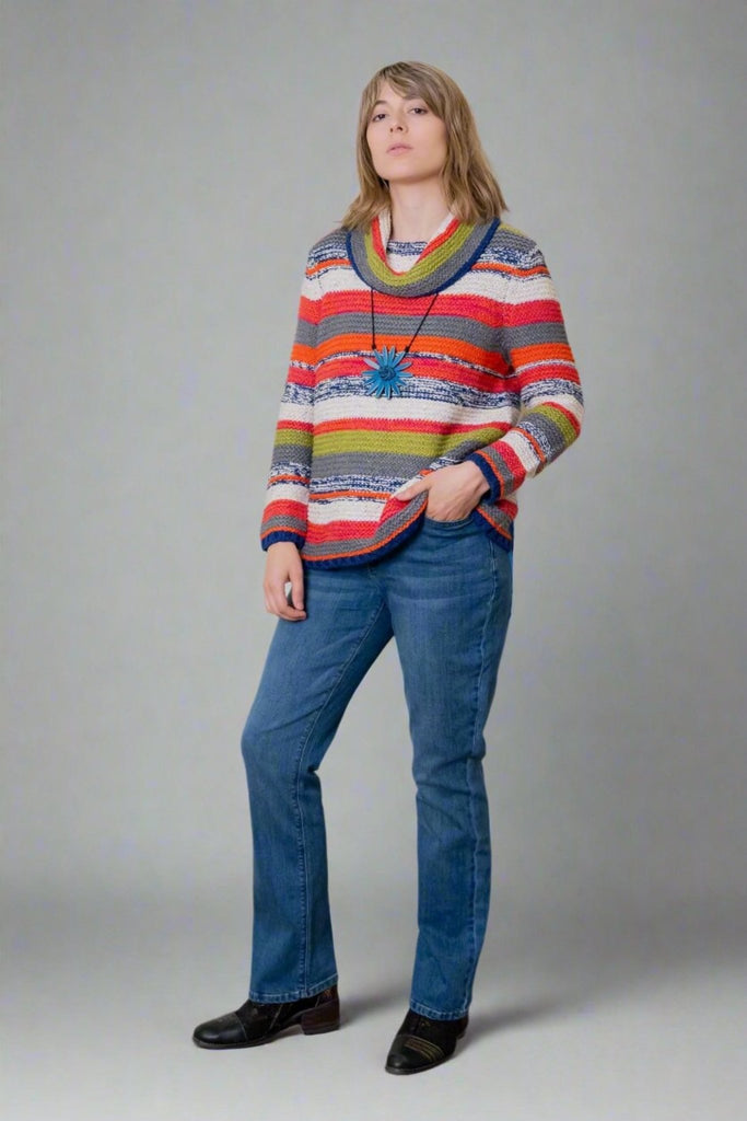 Knit Stripe Sweater - Habitat - The Wardrobe