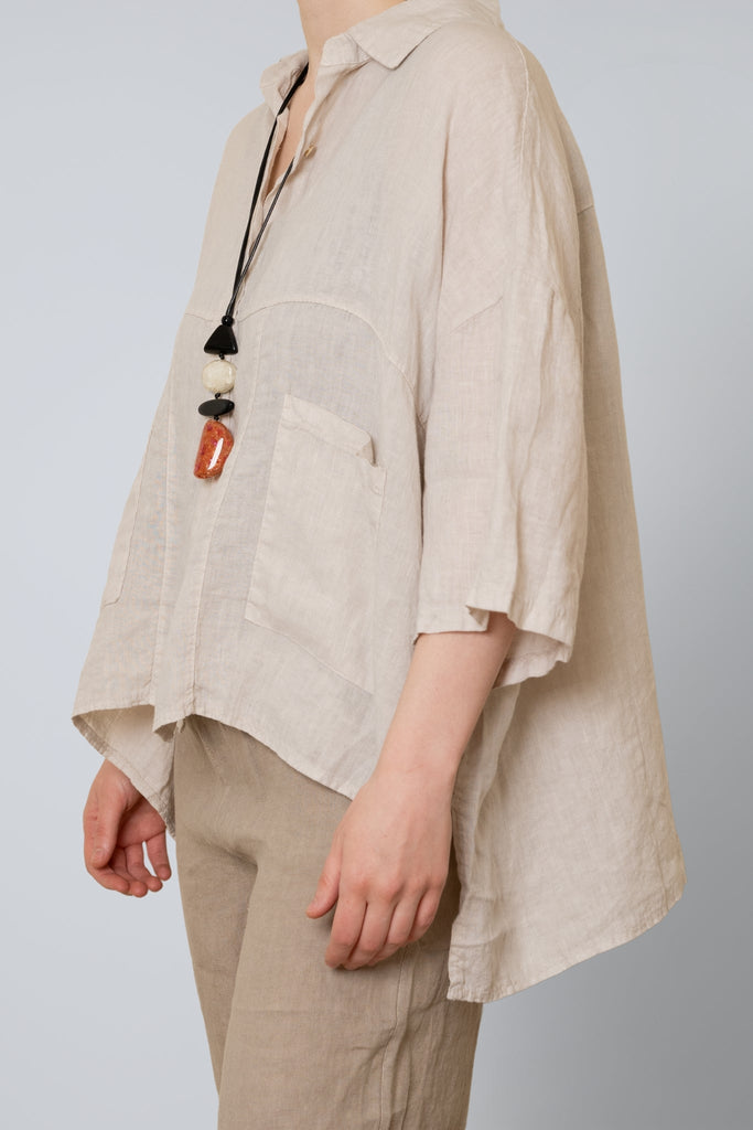 Lidia Linen Shirt - Fashion Sense - The Wardrobe