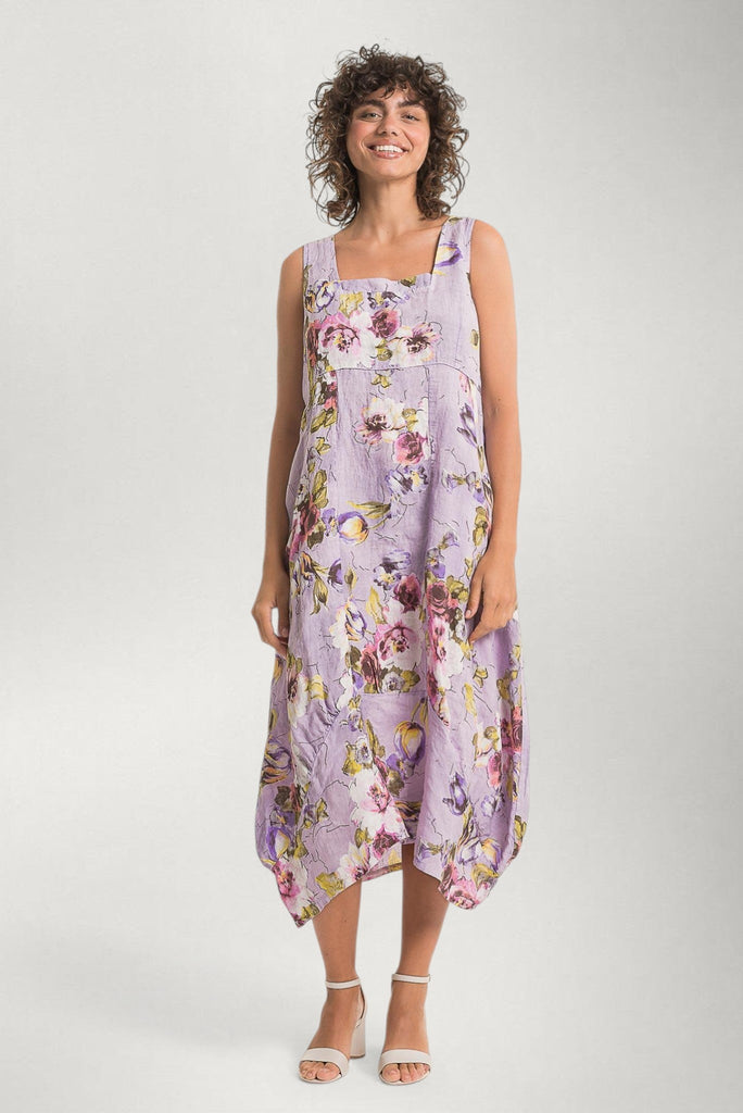 chinese dress ladies Linen LuvTP1503-40-French Linen Dress-Fango – The Coach Pyramids