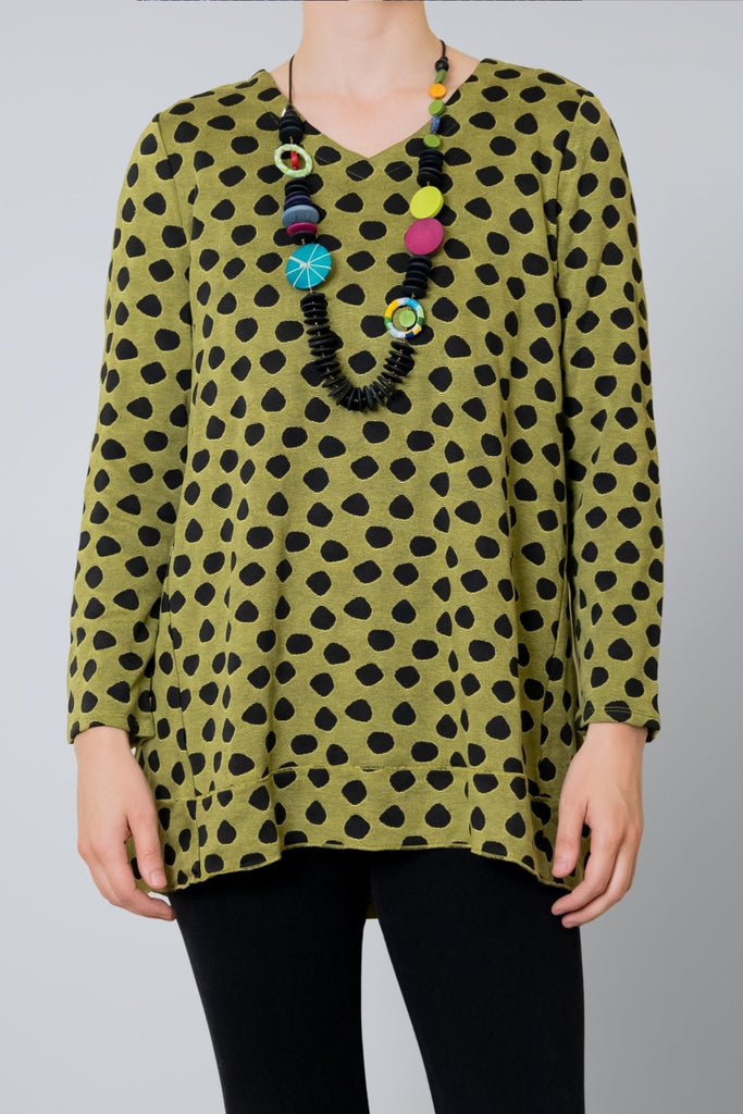 Lime Dot Tunic - Habitat - The Wardrobe