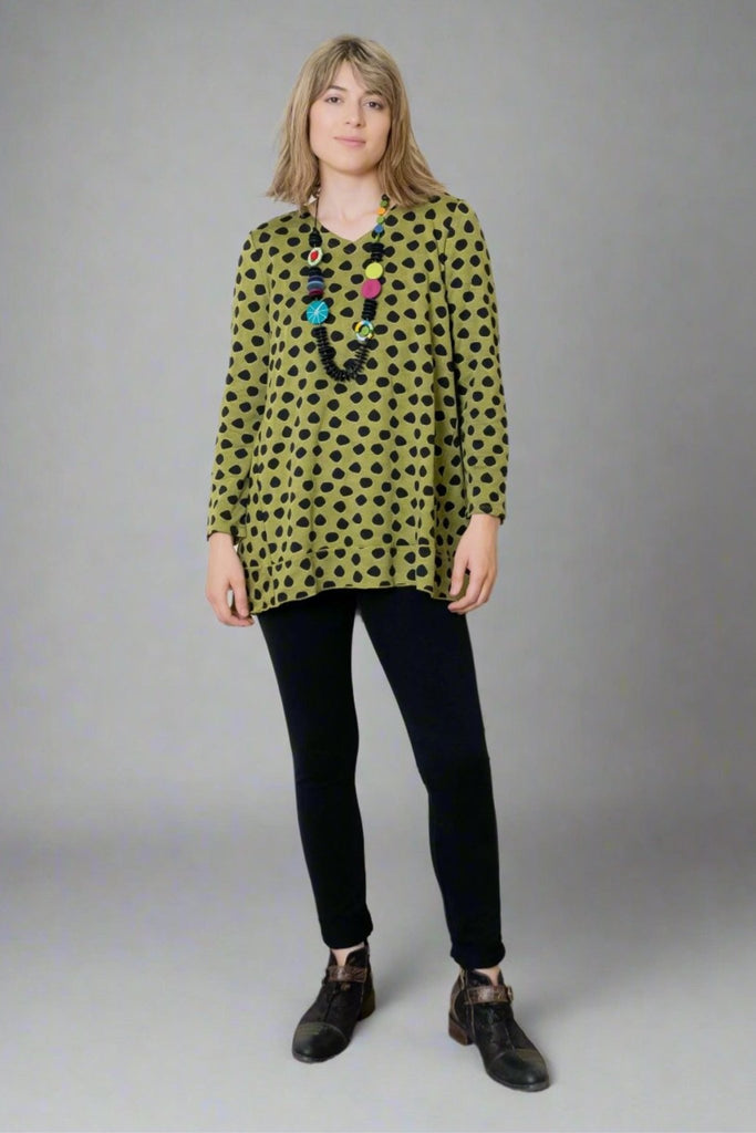 Lime Dot Tunic - Habitat - The Wardrobe