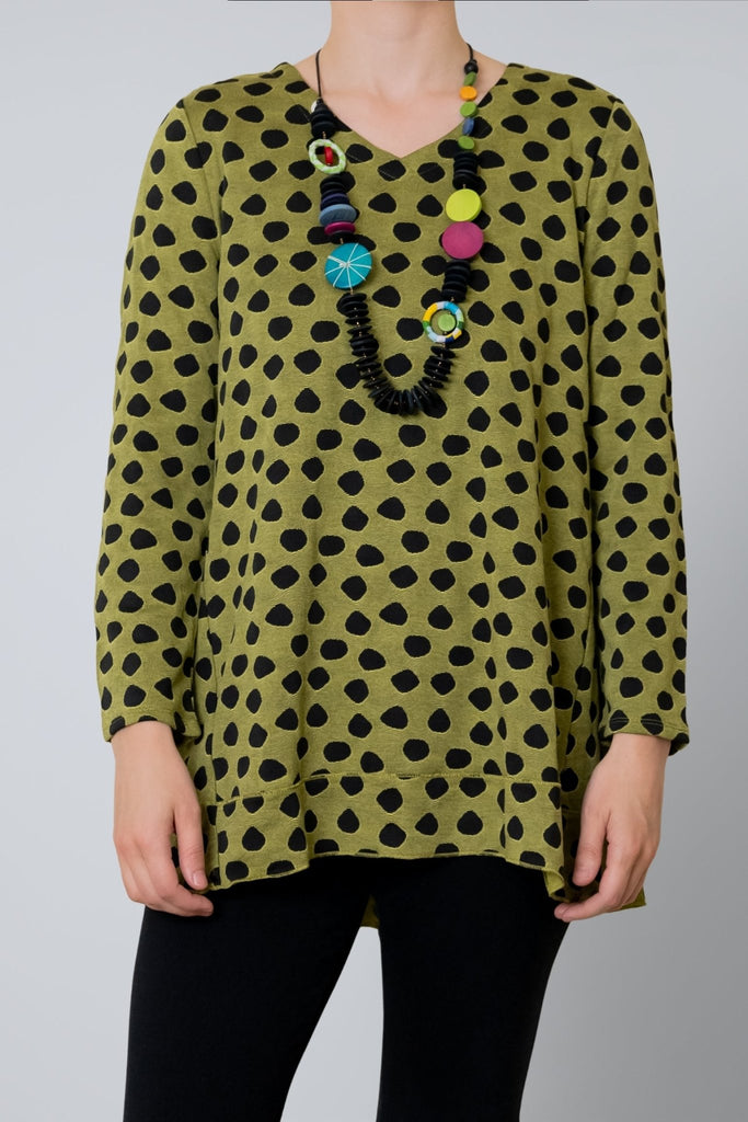 Lime Dot Tunic - Habitat - The Wardrobe