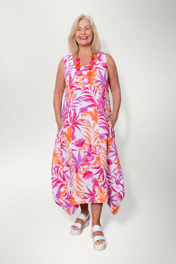 Lucca Linen Dress  The Wardrobe