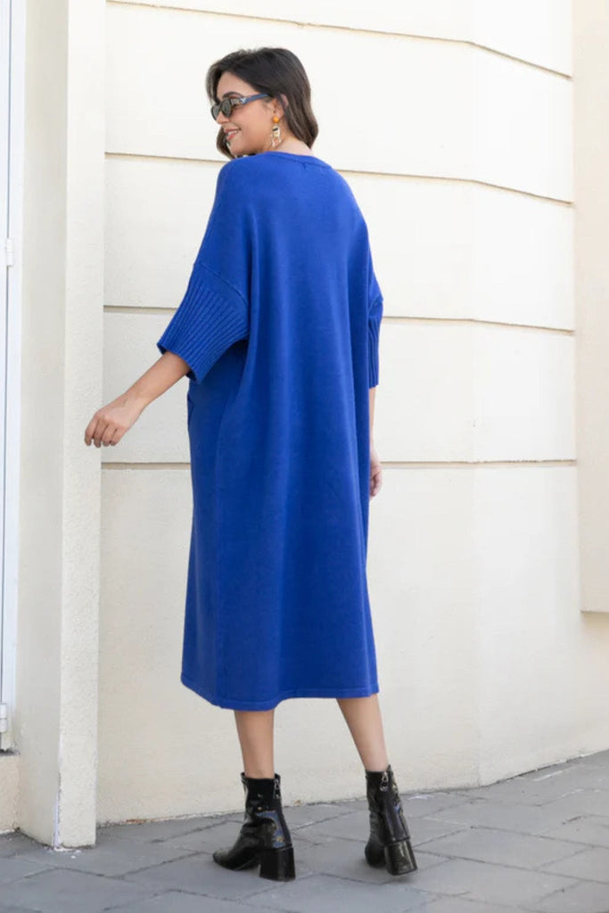 Madeleine Knit Dress - Orange Fashion - The Wardrobe