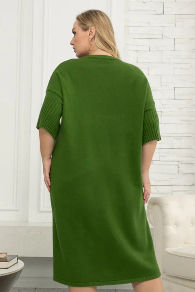 Madeleine Knit Dress - Orange Fashion - The Wardrobe