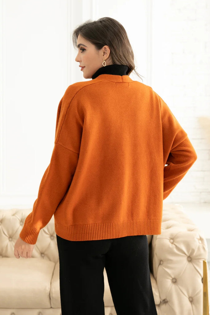 Madeline Cardigan - Orange Fashion - The Wardrobe