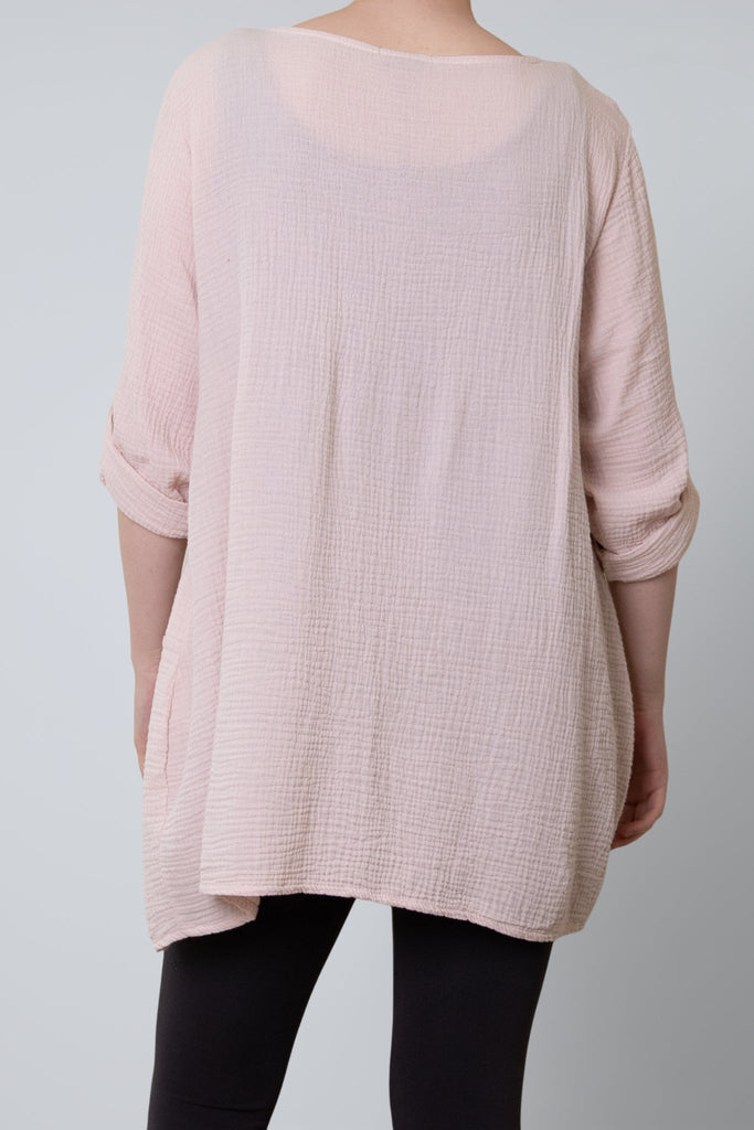 Maeve Cotton Tunic - Made in Italy - The Wardrobe