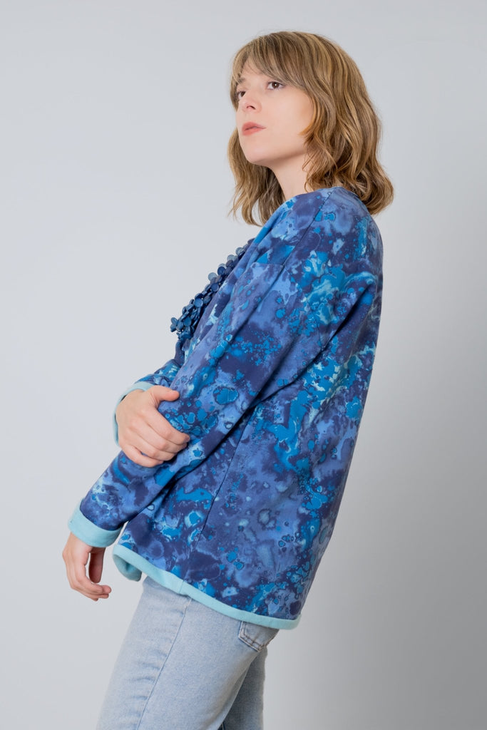 Marble Fleece Pullover - Escape by Habitat - The Wardrobe