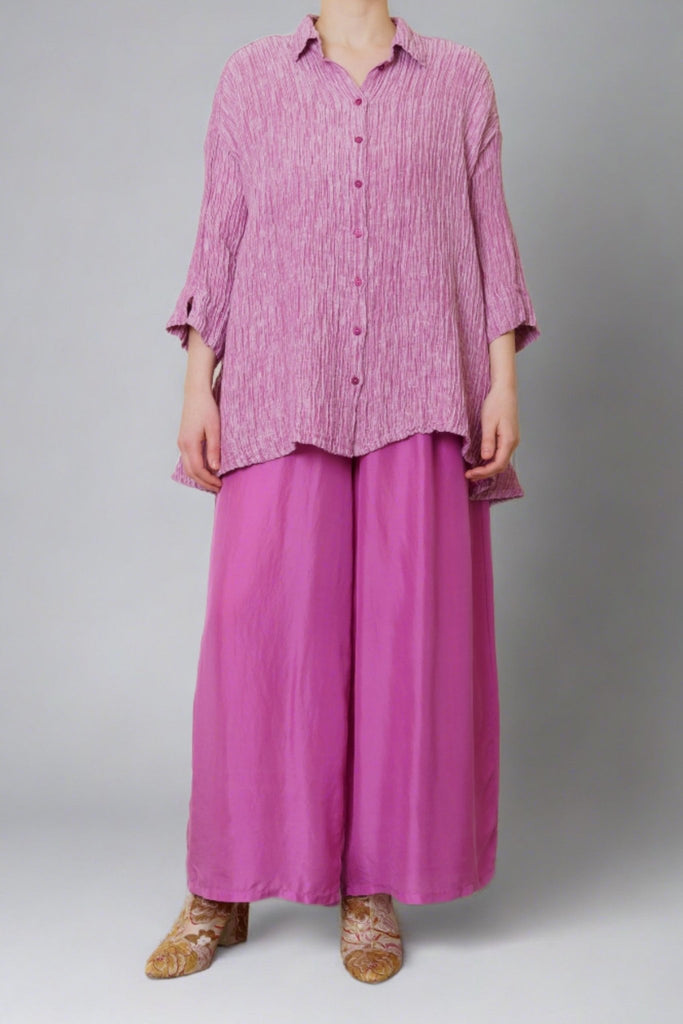 Marissa Silk/Linen Shirt - Grizas - The Wardrobe