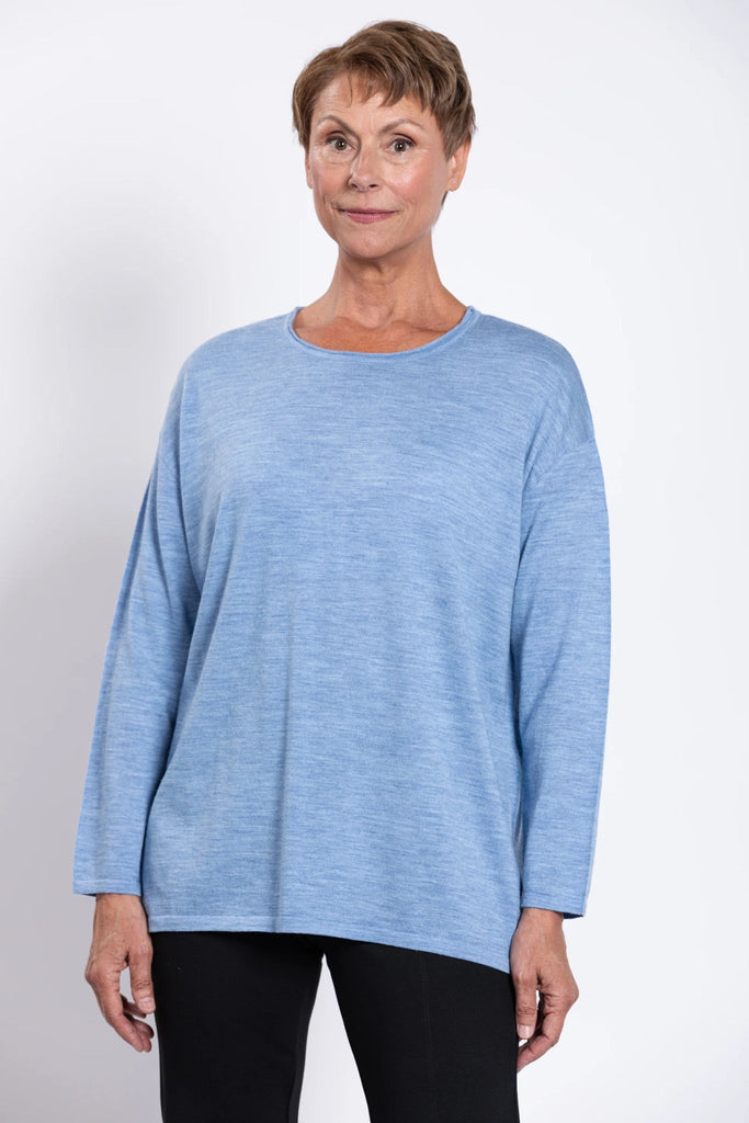 Metera Sweater - Blue Sky - The Wardrobe