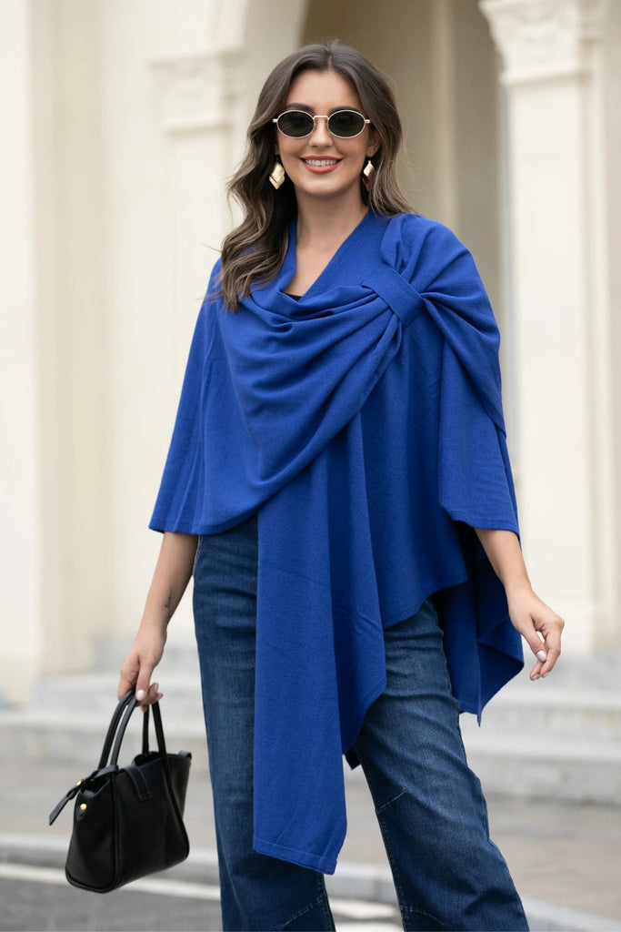 Muskoka Cape - Orange Fashion - The Wardrobe