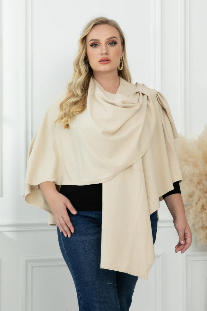 Muskoka Cape - Orange Fashion - The Wardrobe