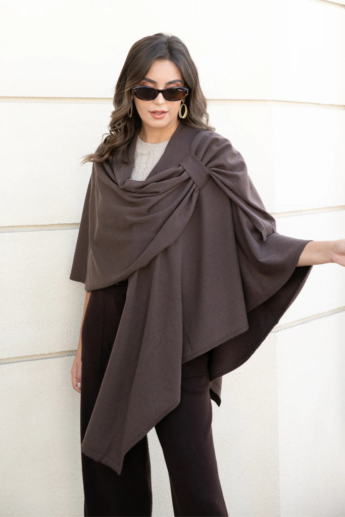 Muskoka Cape - Orange Fashion - The Wardrobe