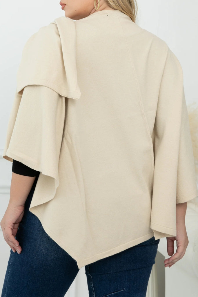 Muskoka Cape - Orange Fashion - The Wardrobe