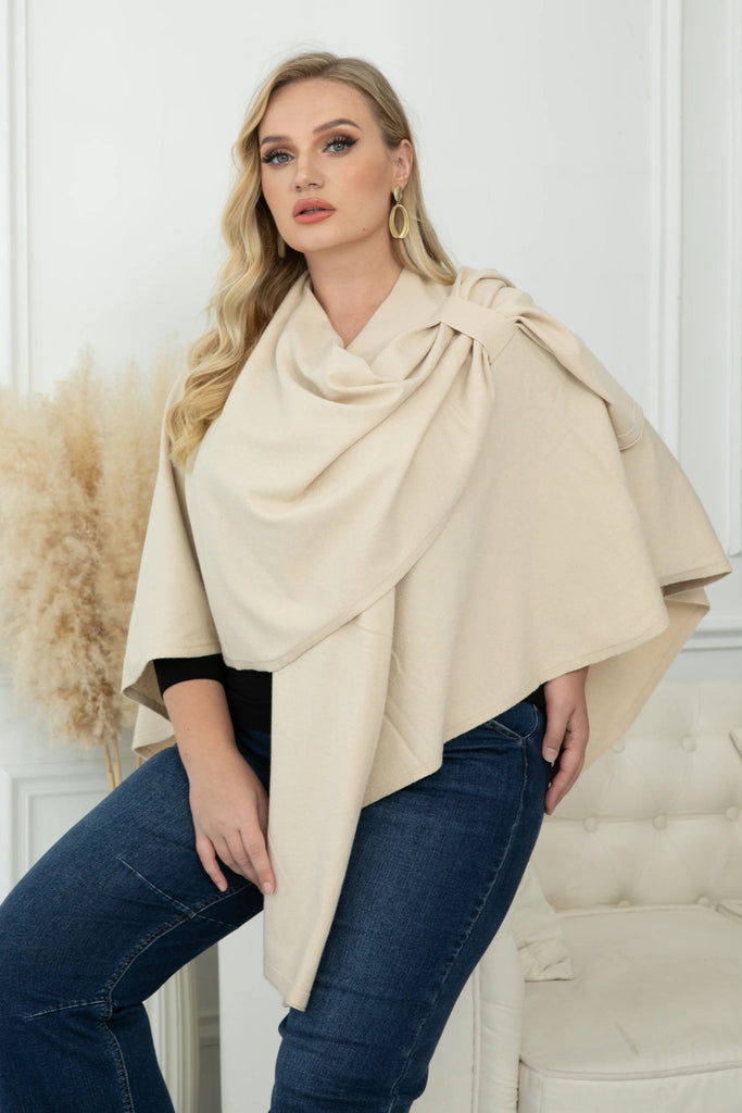 Muskoka Cape - Orange Fashion - The Wardrobe