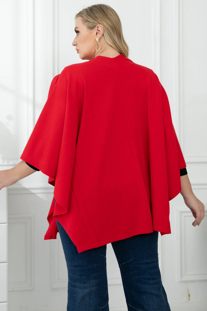 Muskoka Cape - Orange Fashion - The Wardrobe