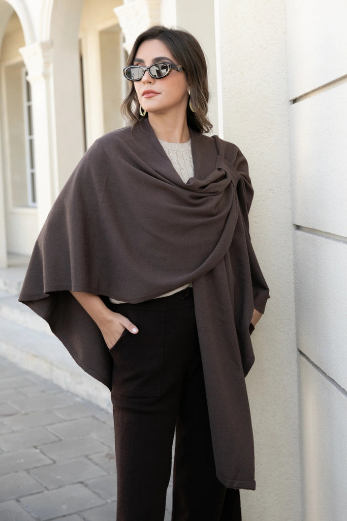 Muskoka Cape - Orange Fashion - The Wardrobe