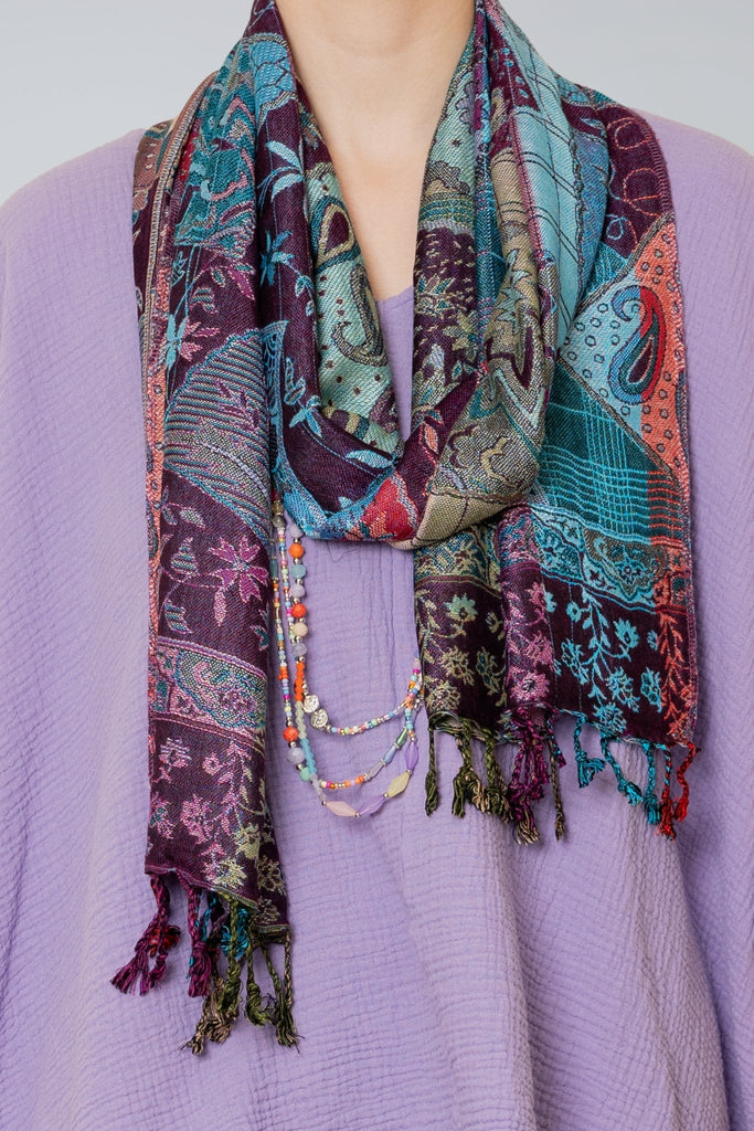 Narrow Printed Scarf - BaBa Imports - The Wardrobe