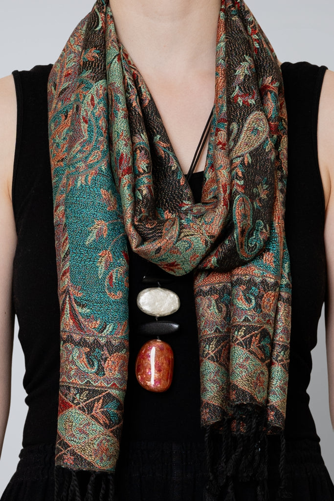 Narrow Printed Scarf - BaBa Imports - The Wardrobe