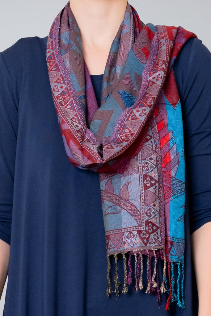 Narrow Printed Scarf - BaBa Imports - The Wardrobe